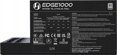Напојување Lian Li EDGE EG1000 ATX 3.0, 1000W