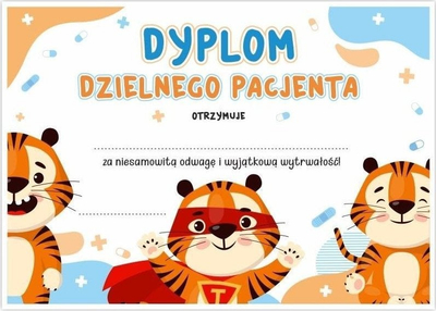 Diplomë për kalamaj LearnHow Tiger, A5, set me 10 copë, shumëngjyrëshe
