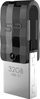 USB Silicon Power Dual Mobile C31, 32GB, USB 3.1 dhe Type C, i bardhë