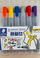 Markera flipchart STAEDTLER Lumocolor 356 B WP6, majë e prerë, set 6 copë, shumëngjyrësh