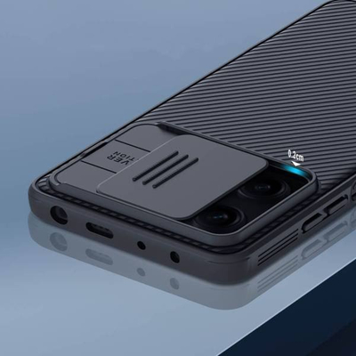 Kapak telefoni Nillkin Camshield Pro, Xiaomi Redmi Note 12 Pro POCO X5 Pro 5G, blu