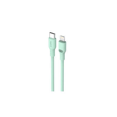 Kabllo Havit CB6281, USB C në Lightning, 1m, jeshile