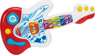 Lodër kitarë interaktive Chicco My First Guitar 50779, muzikore, për foshnje 9m+