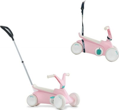 Возило ride on BERG Go Pink, 2 во 1, со педали, розово