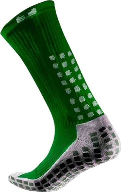Çorape futbolli Trusox 3.0 Cushion M S737445, antirrëshqitëse, jeshile me të bardhë