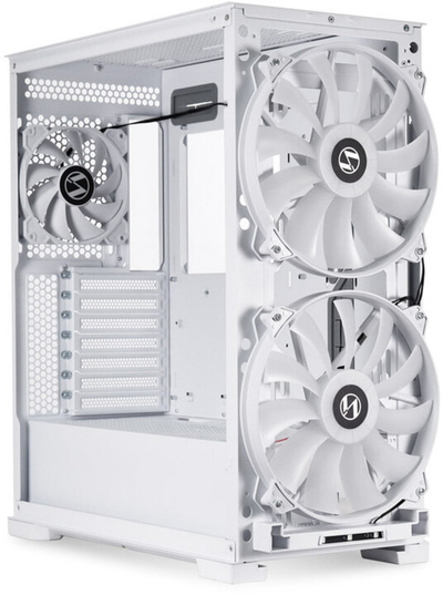 Kasë LIAN-LI LANCOOL 215, Tempered Glass, / e bardhë