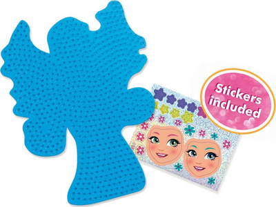 Set kreativ SES Creative 06204 Iron on Beads Fairies, 1200 rruaza, për fëmijë, shumëngjyrësh