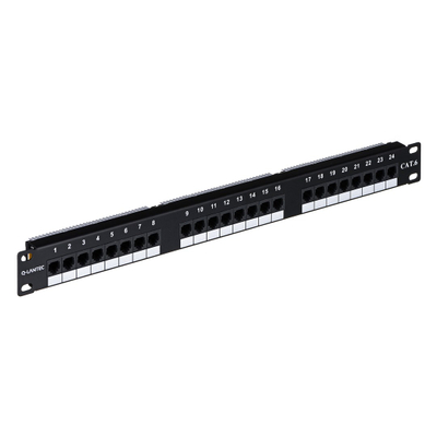 Patch panel Alantec PK-U6-1, 24 porta RJ45, Cat 6, 1U 19", i zi