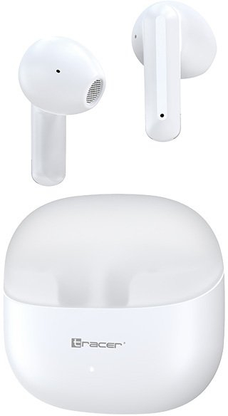 Kufje pa tela NoName TRACER T12 TWS, Bluetooth, in-ear, të bardha