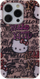 Kuti mbrojtëse Hello Kitty HKHCP15LHDGPTP për iPhone 15 Pro 6.1", TPU i fortë, rozë