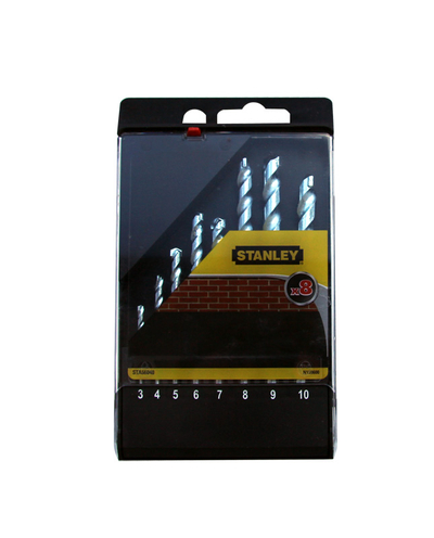 Set shpuesesh Stanley STA56040, 3-10mm, 8 elemente
