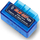 Interfejs diagnostikues OBD2 ELM327 Mini, Bluetooth, blu