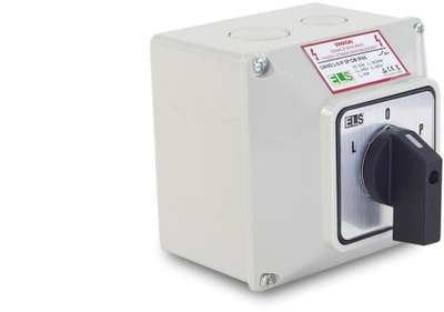 Çelës rrotullues Els Łuk 3P L-0-P, 16A, IP65, gri