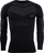 Bluzë termike 4F 4FAW23USEAM103, Slim Fit, me mëngë të gjata, e zezë