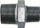 Nipël reduktues i galvanizuar 5/4"x3/4", çelik, ngjyrë argjendtë