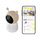 Kamerë për bebe OMAJIN Smart Baby Monitor, 2K HD, shikim nate, bezhë e bardhë
