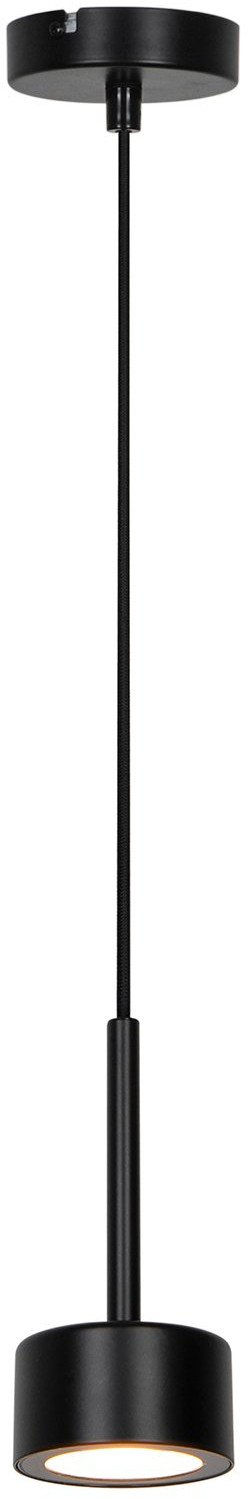 Lampë varëse Domoletti Cup P19063E, 23W, 2700K, e zezë