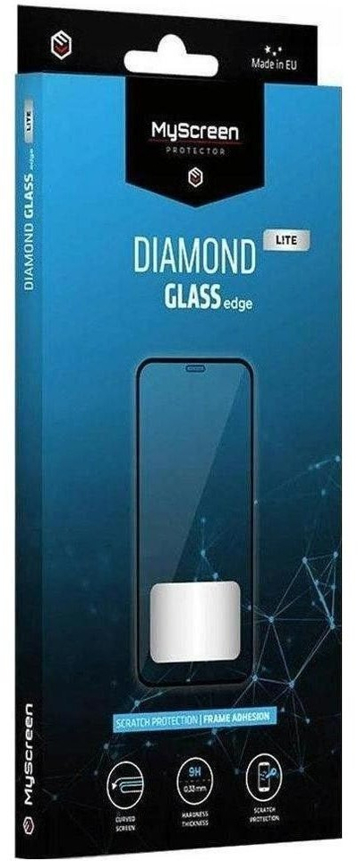 Xham mbrojtës MyScreen Diamond Glass Edge për Samsung Galaxy A6+ 2018, 9H, i pastër transparencë