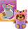 Lodër pelushi Strojnisie Fairy Tale Teddies Mad Cat, 1 copë, shumëngjyrëshe