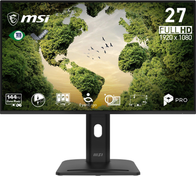 Monitor MSI Pro MP273, 27", Full HD 1920x1080, 144Hz, i zi