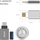 Адаптер USB A - USB C, сив