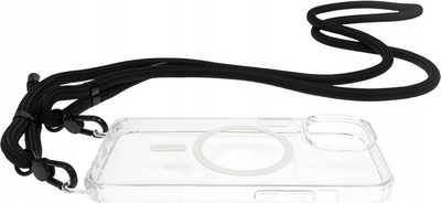Kllëf telefoni Mobile Origin Lanyard MagSafe, iPhone 14, i tejdukshëm, me rrip qafe
