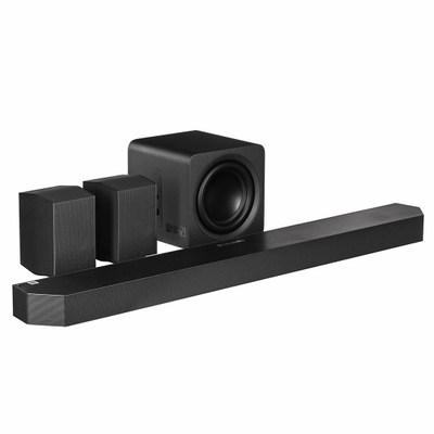 Soundbar Samsung Q-series HW-Q990F, 11.1.4 kanale, subwoofer dhe boksa të pasëm, i zi