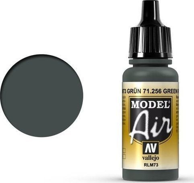 Ngjyrë akrilike Vallejo Model Air Green RLM73, mat, 17ml