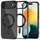 Futrollë telefoni Tech-Protect MagFlex MagSafe për iPhone 17 Air 17 Pro, transparente, e zezë