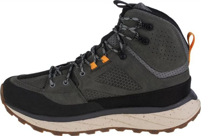 Këpucë malore Jack Wolfskin Terraquest Texapore Mid M, membranë Texapore, shollë Vibram, jeshile e errët