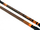 Shkopinj Nordic Walking Pacer Bjorn, alumini, 110-135 cm, portokalli