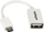 Përshtatës StarTech UUSBOTGW, microUSB në USB, i bardhë