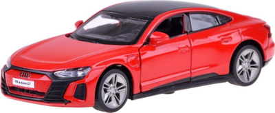 Maket metalik Audi RS e-tron GT, shkallë 1:36, me dritë edhe zë, i kuq