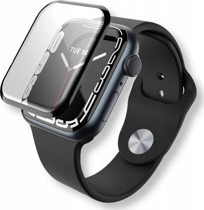 Mburojë ekrani NEXT ONE 3D Matte për Apple Watch 45mm, xham 9H, transparente