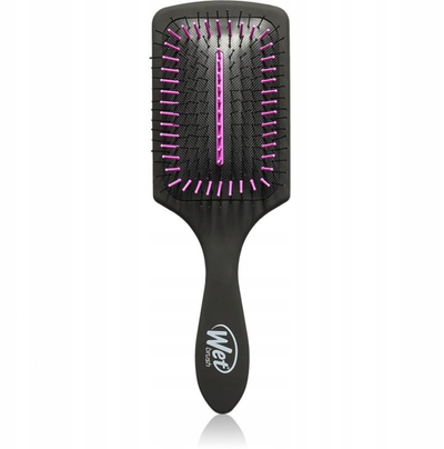 Furç flokësh Wet Brush Charcoal Infused Anti Frizz Paddle, e gjerë, gri