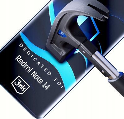 Mbrojtëse ekrani 3MK FlexibleGlass Hybrid, për Redmi Note 14 4G, transparente