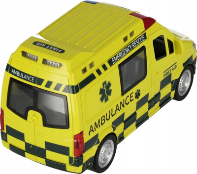 Makinë lodër me pult Mega Creative Auto Rescue, 37x19x13 cm, shumëngjyrëshe