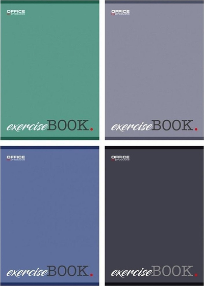 Set fletore TOP Notebook A5, 96 faqe me vija, 4 copë, me ngjyra të ndryshme