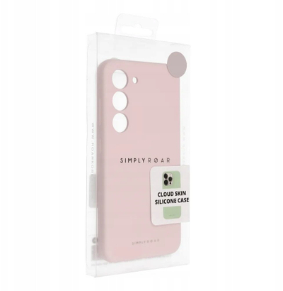 Куќиште Roar Cloud Skin за Xiaomi Redmi 14C, силиконско, светло розово