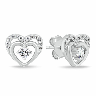 Set varse dhe vathë për goca Brilio Silver Hearts SET295W