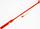 Shkop feneri Fandy Glowing Lantern Stick, 40 cm, me dritë LED, plastik i kuq