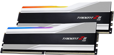Module të memories G.Skill Trident Z5 RGB 32GB (2x16GB) DDR5 5600 CL30, të argjendta