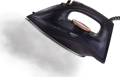 Hekur me avull Zelmer Ceramic, 2400W, pllakë qeramike, i zi