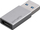 Adapter USB 4smarts 540275, USB Type C në USB A 3.0, ngjyrë argjendi