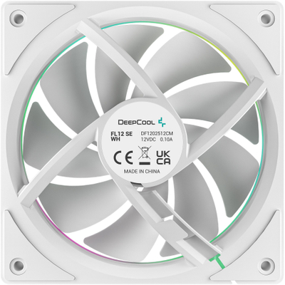 Вентилатор PC Deepcool FL12 SE 3IN1, 120mm, A RGB, бел