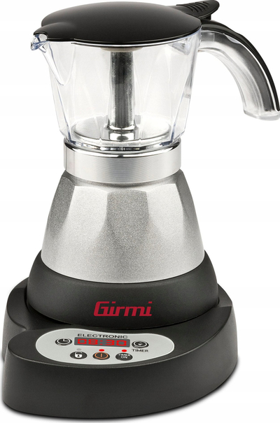 Aparat kafe Girmi MC2306, me kohëmatës, fikje automatike, i zi