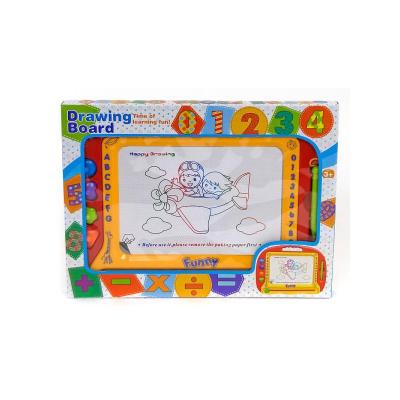 Tabla vizatimi magnetike Adar Erase Board 480513, me stilolaps dhe vula, shumëngjyrëshe