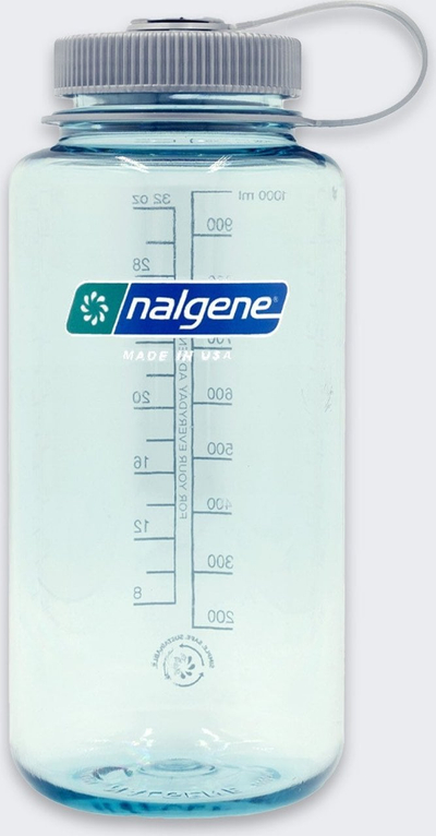 Nalgene Wide Mouth Sustain Шише за Вода, 32 oz, Seafoam