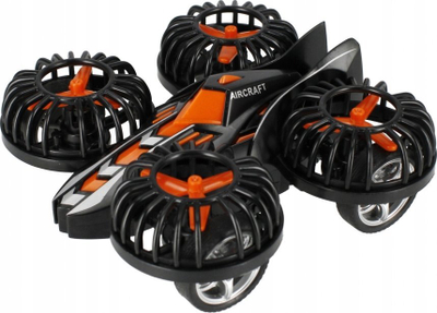 Играчка автомобил дрон Mega Creative Flying Car, 13cm, повлечи наназад, шарен