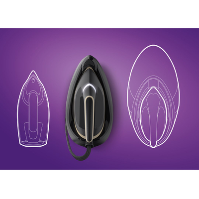 Stacion hekurosje me avull Philips PerfectCare 6000 PSG6064/80, OptimalTEMP, depozitë 1.8L, i zi